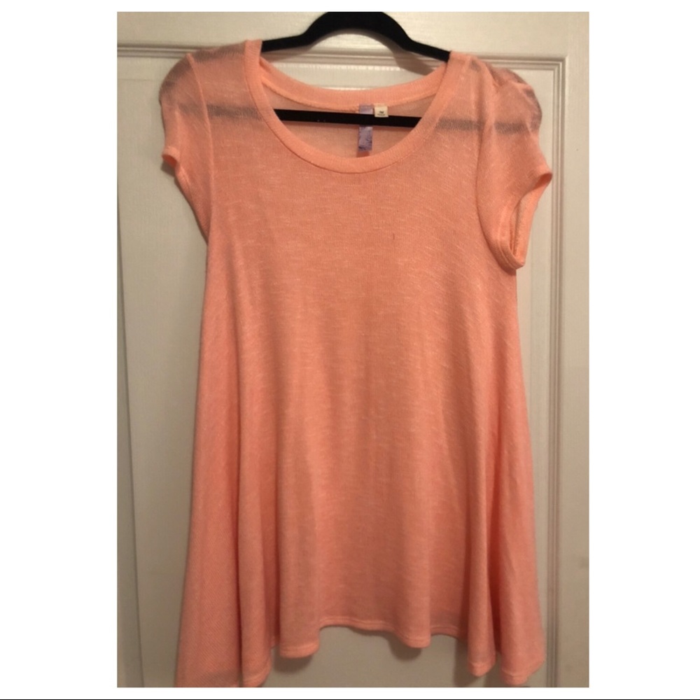 Coral short sleeve shirt